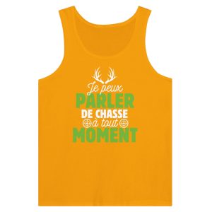 Debardeur chasseur Je peux parler de chasse a tout moment 1