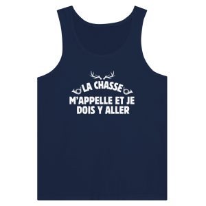 Debardeur chasseur La chasse mappelle et je dois y aller 1