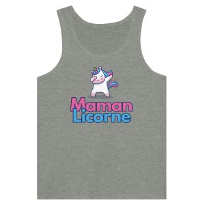 Debardeur maman Maman licorne Debardeur maman Maman licorne