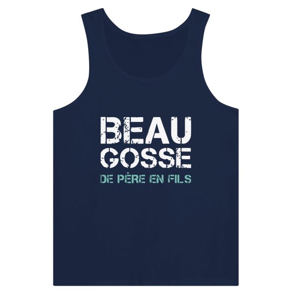 Debardeur papa Beau gosse de pere en fils