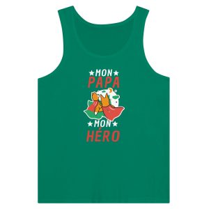 Debardeur papa Mon papa mon hero Debardeur papa Mon papa mon hero