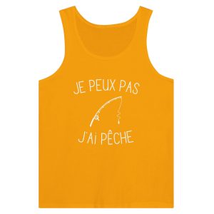 Debardeur pecheur Je peux pas j’ai peche Debardeur pecheur Je peux pas j’ai peche