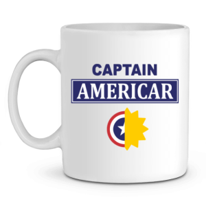 Mug Pastis Captain americar Mug Pastis Captain americar