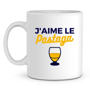 Mug Pastis J’aime la pastaga Mug Pastis J’aime la pastaga