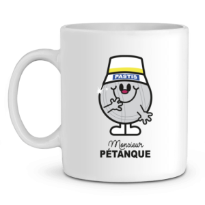 Mug Pastis Monsieur Petanque Mug Pastis Monsieur Petanque