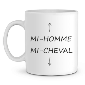 Mug beauf Mi homme Mi cheval Mug beauf Mi homme Mi cheval