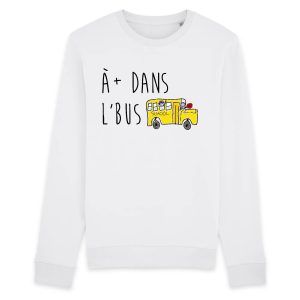 Sweat Adulte A plus dans l’bus