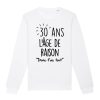Sweat Adulte Anniversaire 30 ans