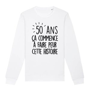 Sweat Adulte Anniversaire 50 ans Sweat Adulte Anniversaire 50 ans
