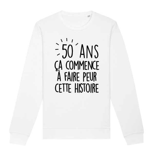 Sweat Adulte Anniversaire 50 ans