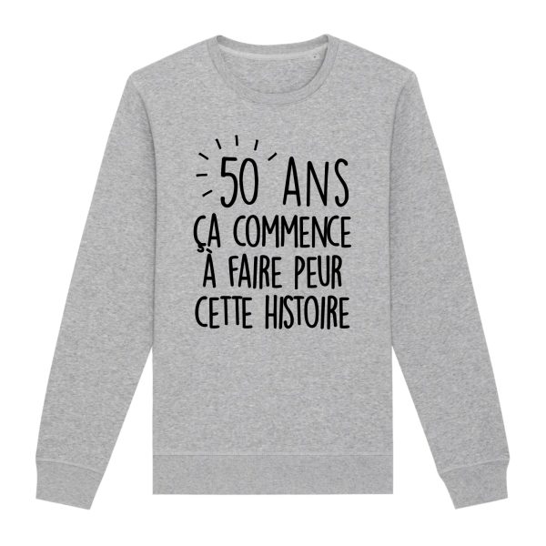 Sweat Adulte Anniversaire 50 ans