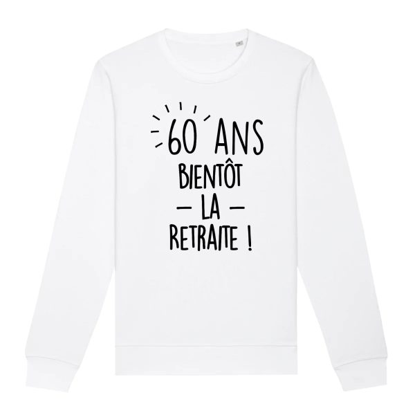 Sweat Adulte Anniversaire 60 ans