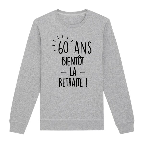 Sweat Adulte Anniversaire 60 ans