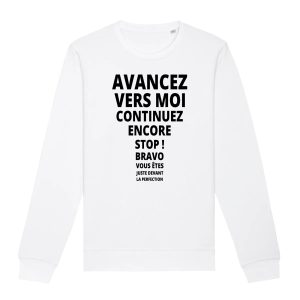 Sweat Adulte Avancez vers la perfection