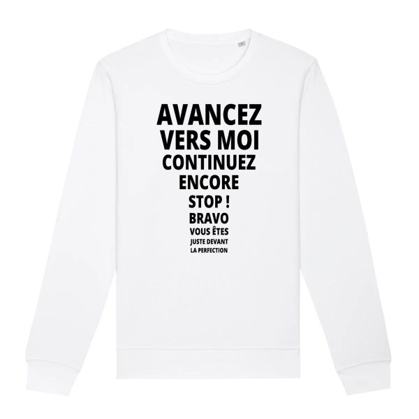 Sweat Adulte Avancez vers la perfection