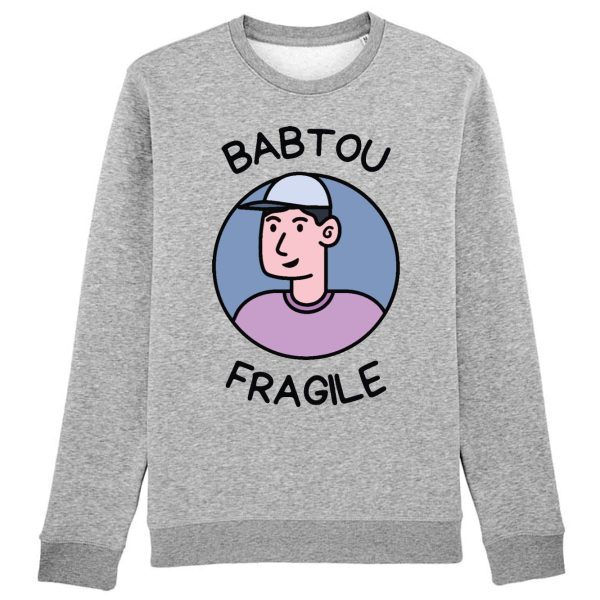 Sweat Adulte Babtou fragile