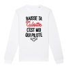 Sweat Adulte Baisse ta culotte c’est moi qui pilote