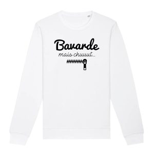 Sweat Adulte Bavarde mais chut Sweat Adulte Bavarde mais chut