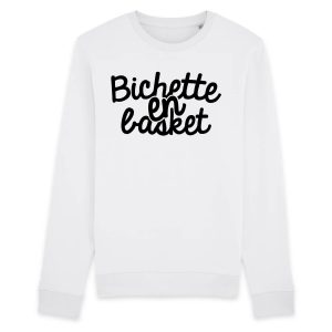 Sweat Adulte Bichette en basket
