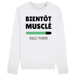 Sweat Adulte Bientot muscle Sweat Adulte Bientot muscle