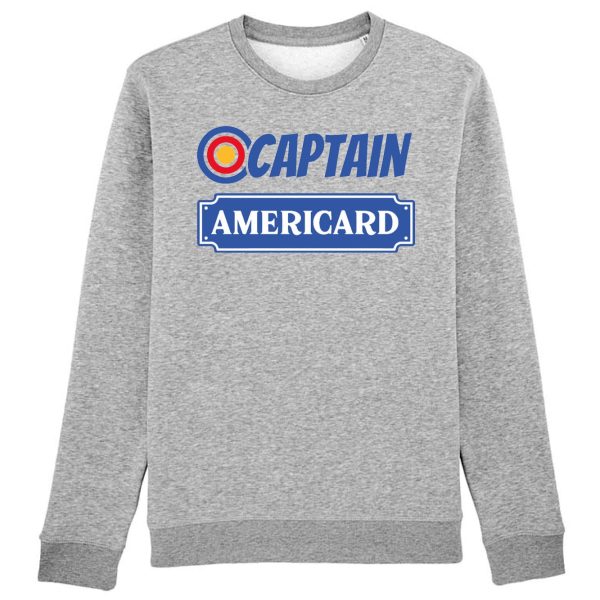 Sweat Adulte Captain Americard