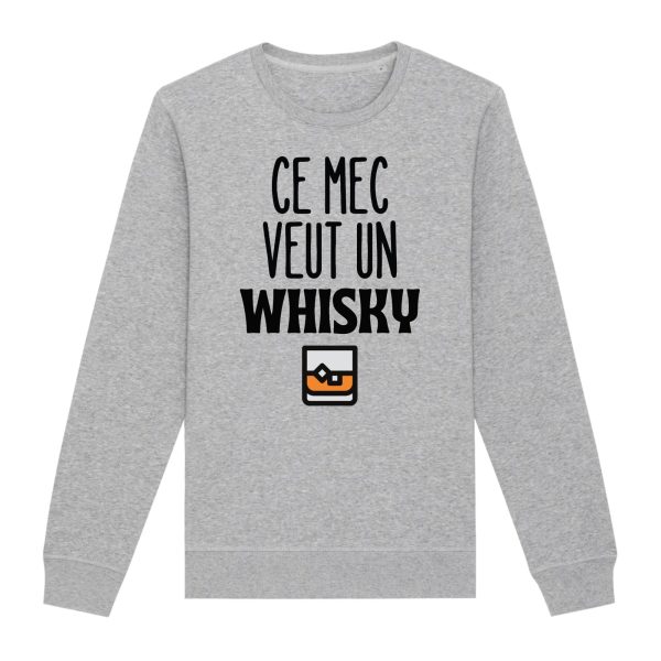 Sweat Adulte Ce mec veut un whisky