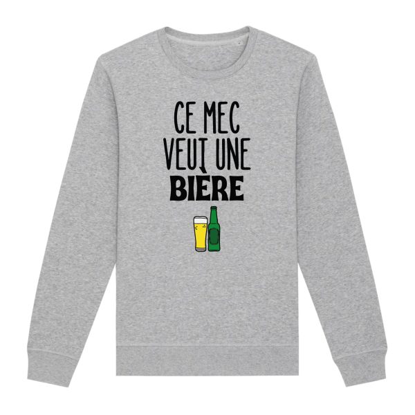 Sweat Adulte Ce mec veut une biere