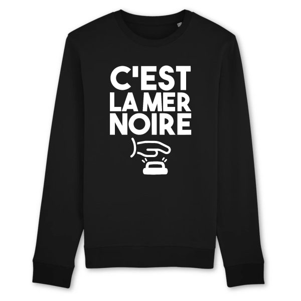 Sweat Adulte C’est la mer noire