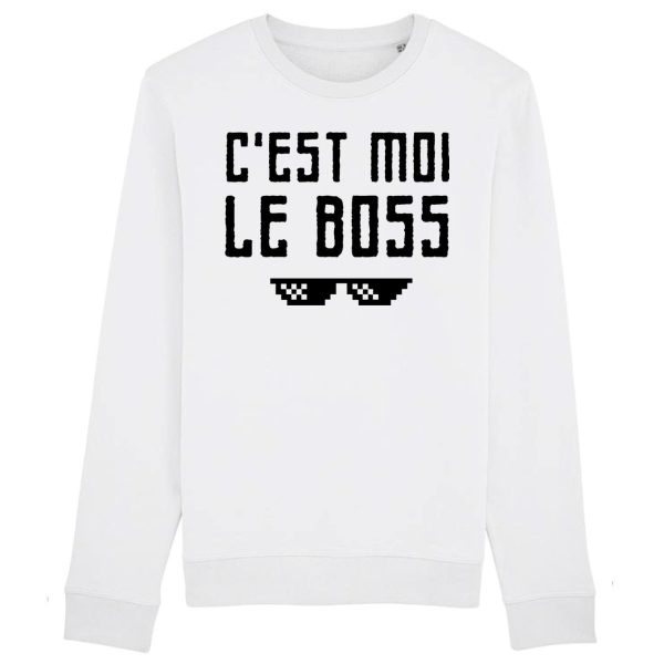 Sweat Adulte C’est moi le boss