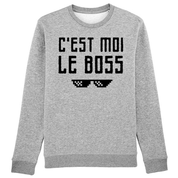 Sweat Adulte C’est moi le boss