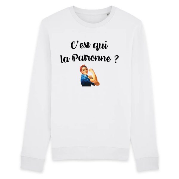 Sweat Adulte C’est qui la patronne