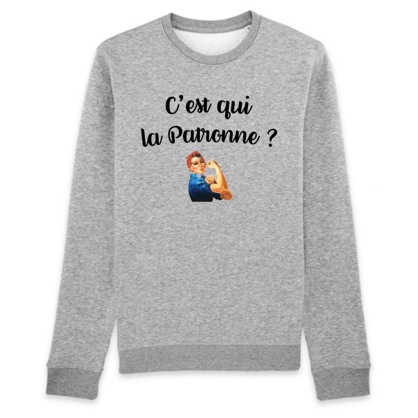 Sweat Adulte C’est qui la patronne