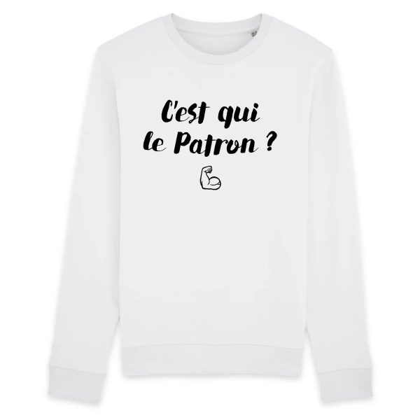 Sweat Adulte C’est qui le patron