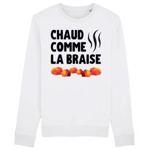 Sweat Adulte Chaud comme la braise