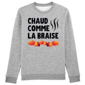 Sweat Adulte Chaud comme la braise