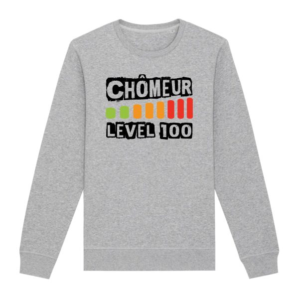 Sweat Adulte Chomeur level 100