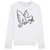 Sweat Adulte Colombe de la paix