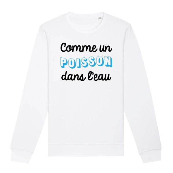 Sweat Adulte Comme un poisson dans l’eau