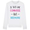 Sweat Adulte Connasse qui dechire