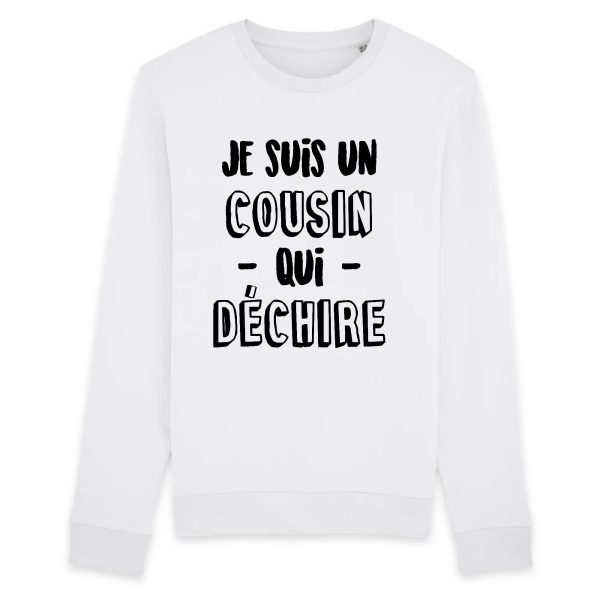 Sweat Adulte Cousin qui dechire