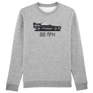 Sweat Adulte Delorean 88 MPH 1 Sweat Adulte Delorean 88 MPH 2