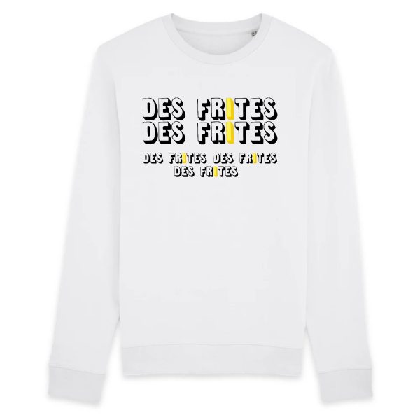 Sweat Adulte Des frites des frites