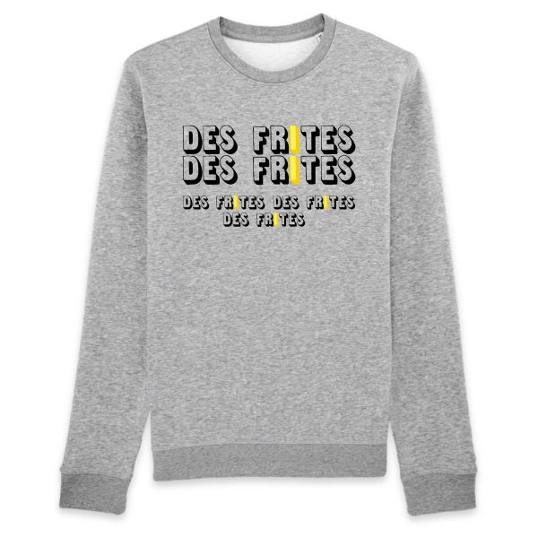 Sweat Adulte Des frites des frites