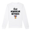 Sweat Adulte Elu monsieur betises