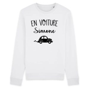 Sweat Adulte En voiture Simone