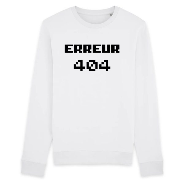 Sweat Adulte Erreur 404