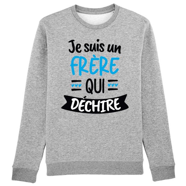 Sweat Adulte Frere qui dechire