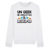 Sweat Adulte Geek level-up