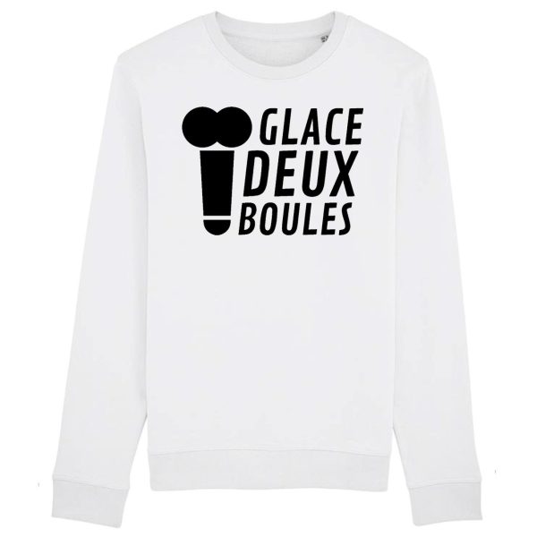 Sweat Adulte Glace deux boules