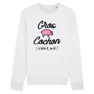 Sweat Adulte Gros cochon
